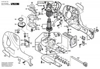 Bosch 0 603 362 763 Pfz 700 Pe General Purpose Saw 230 V / Eu Spare Parts